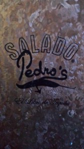 Salado Pedros Menu